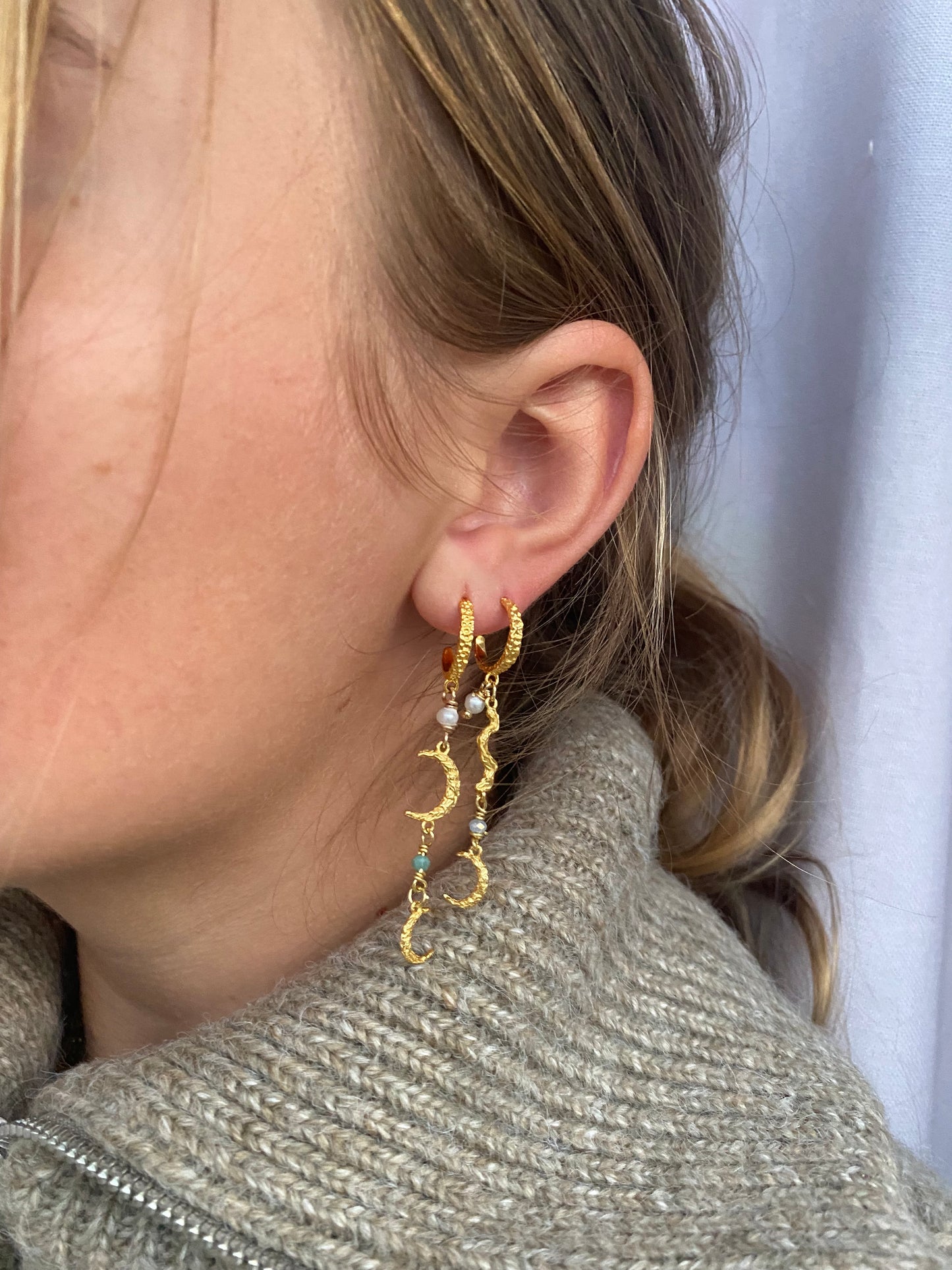 2 x Sicilian earrings
