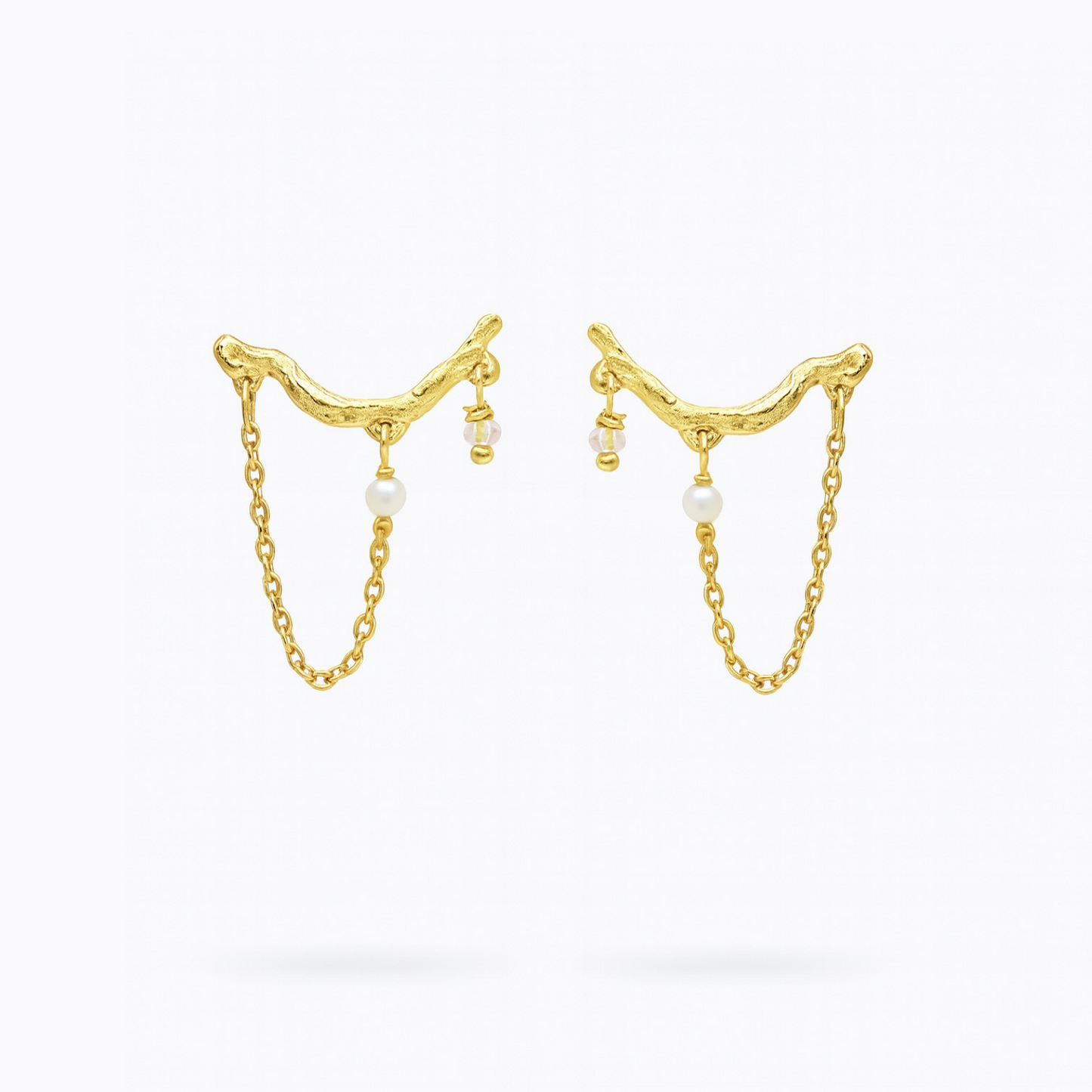 Moonlit tide earrings