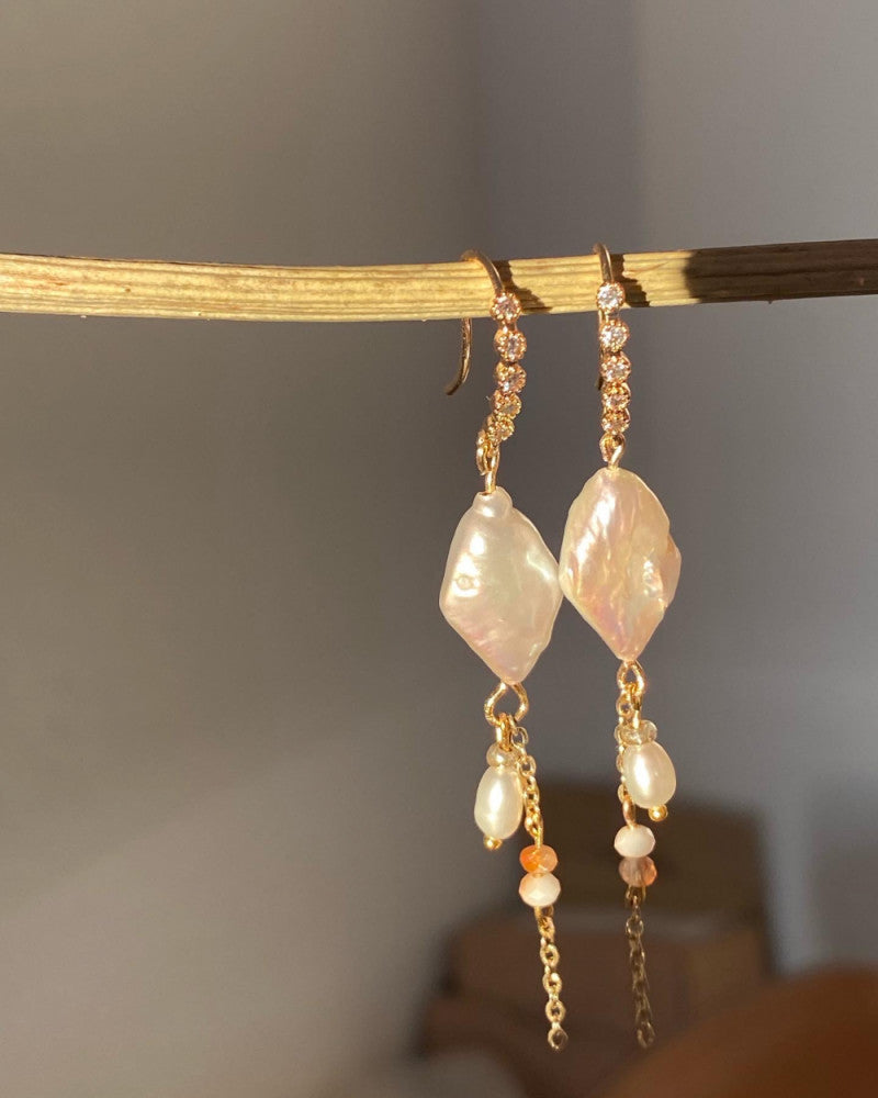 Dahlia earrings