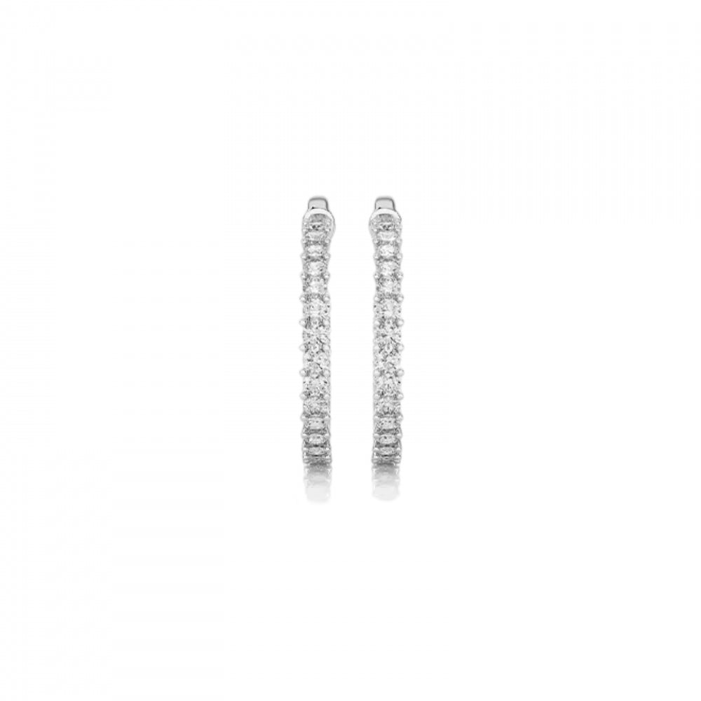 Diamant Hoops