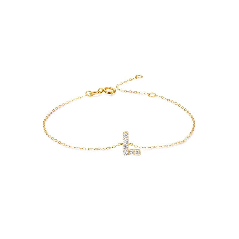Initial diamantarmbånd