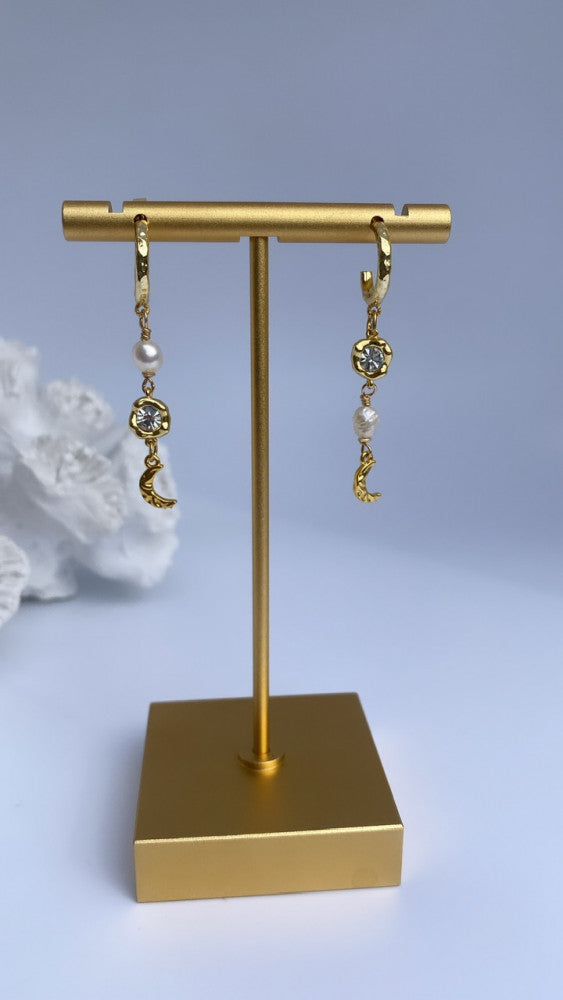 Nine earrings