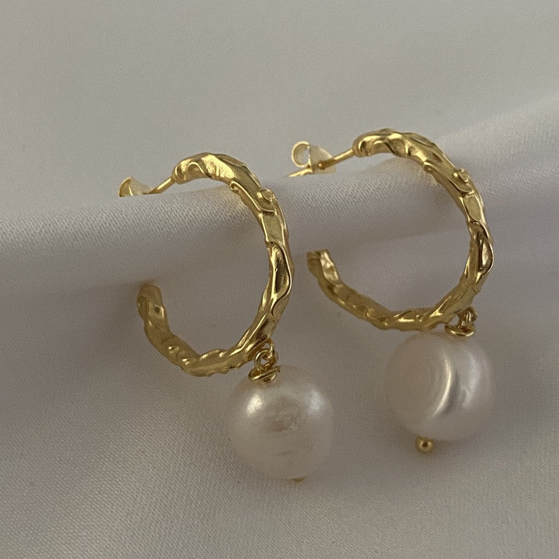 Pearly venice earrings