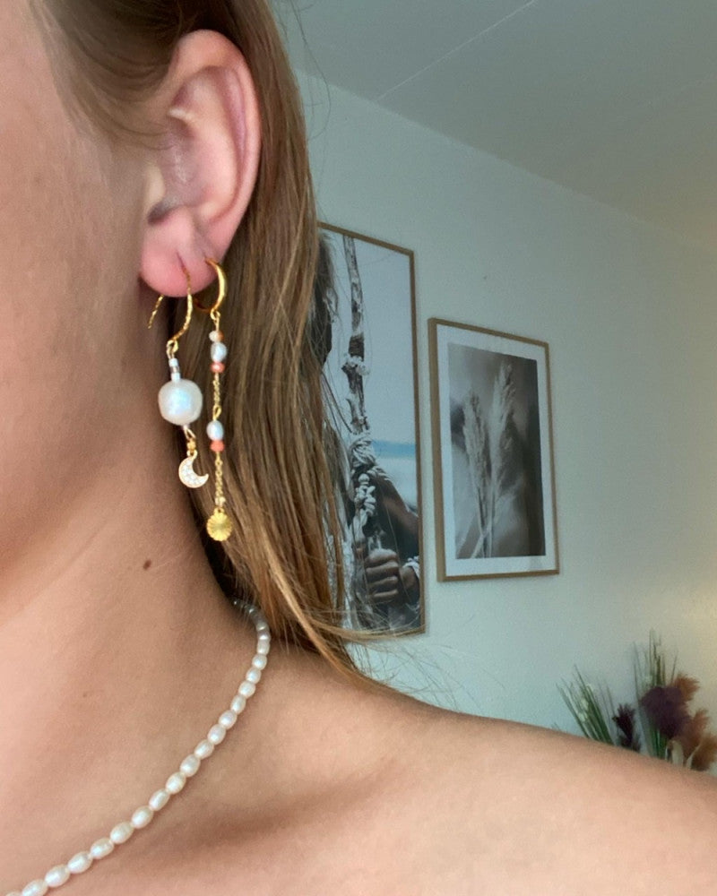 Sunflower earrings