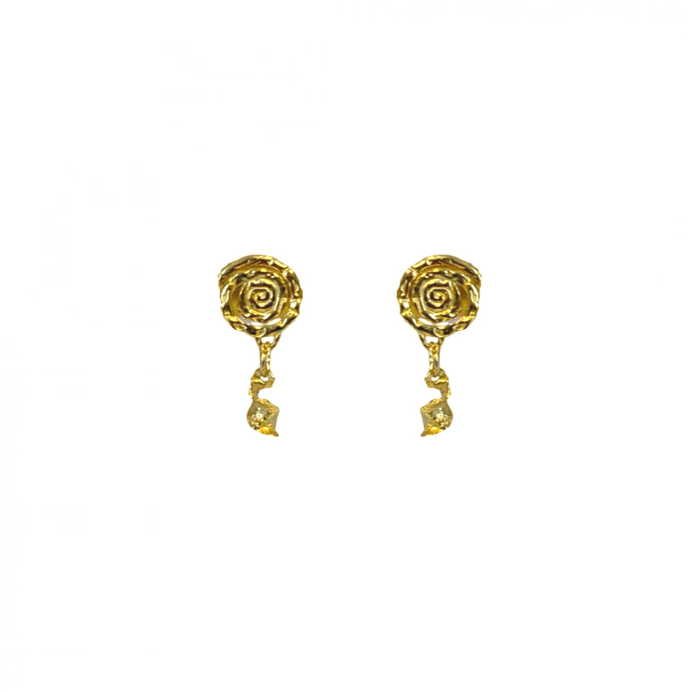 Twirly earrings