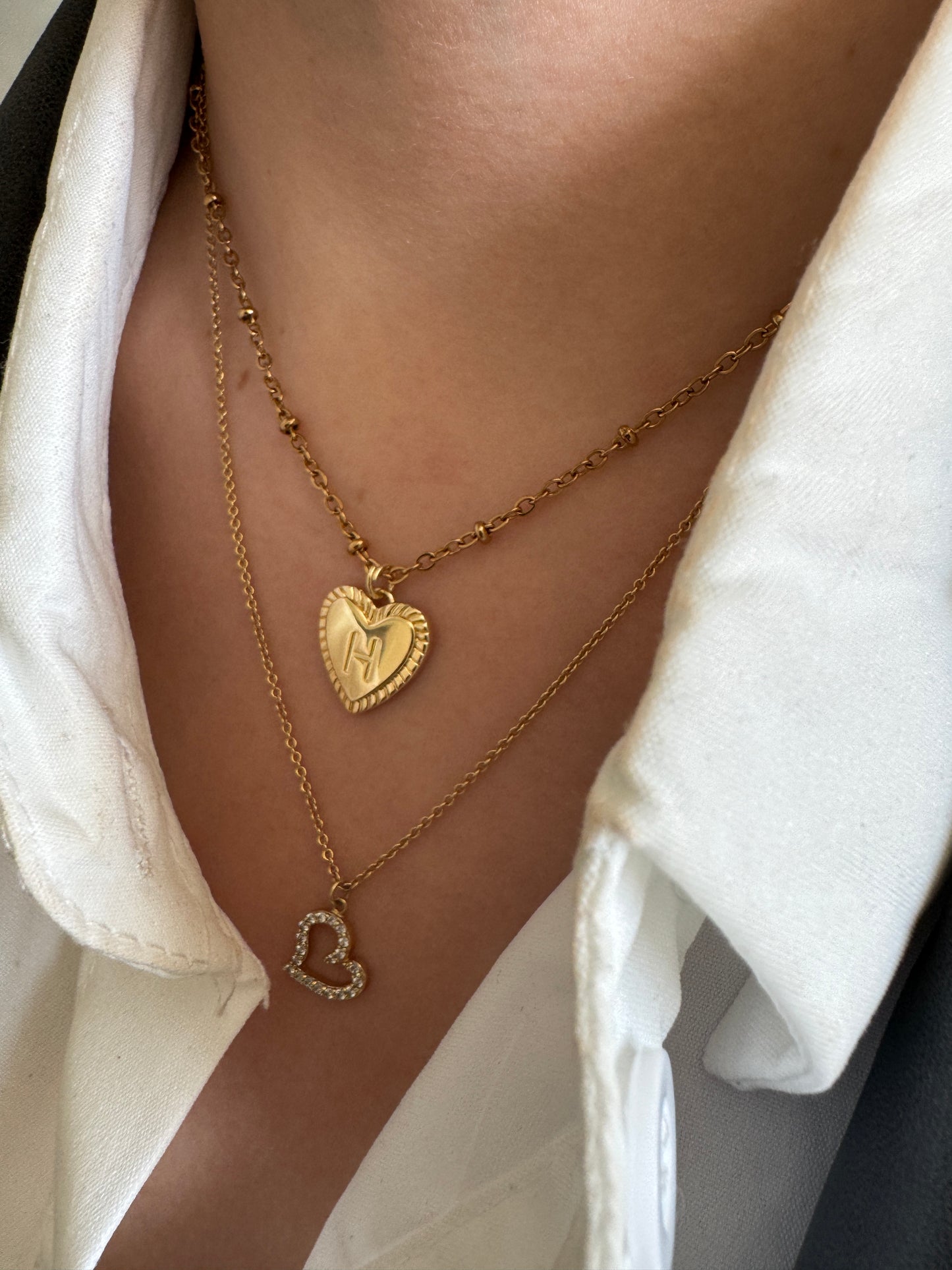 Little letter necklace