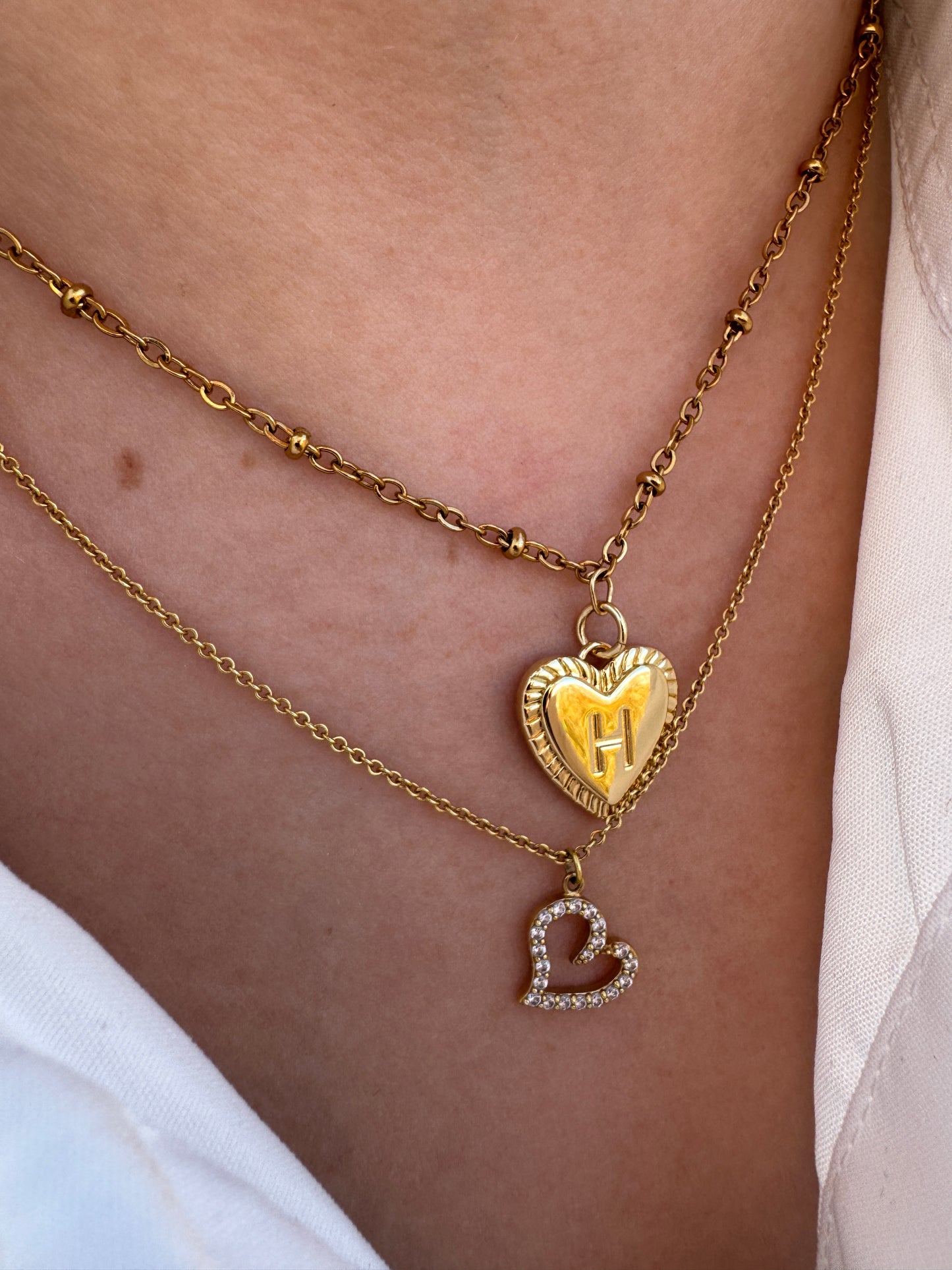 Little letter necklace