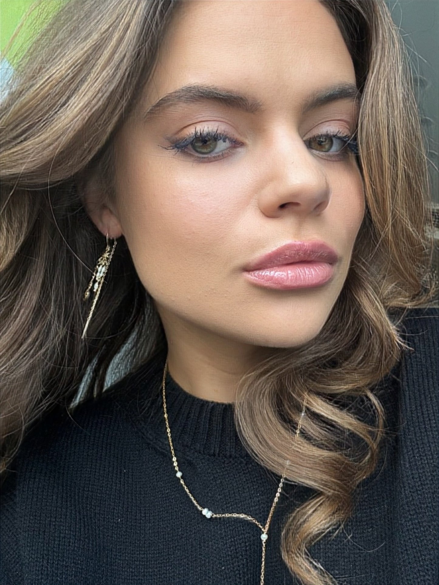 Luna Cascade earrings