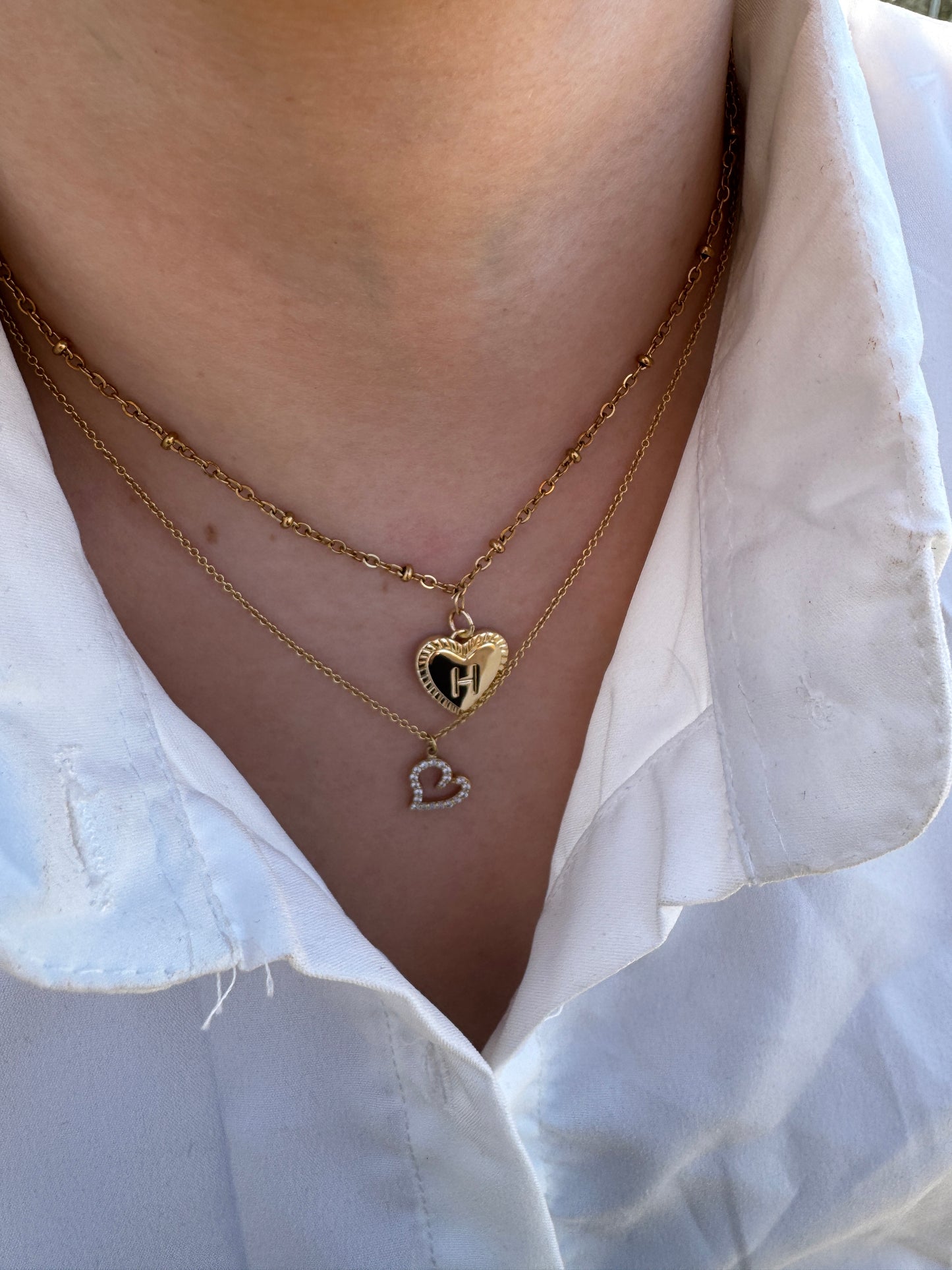 Little letter necklace