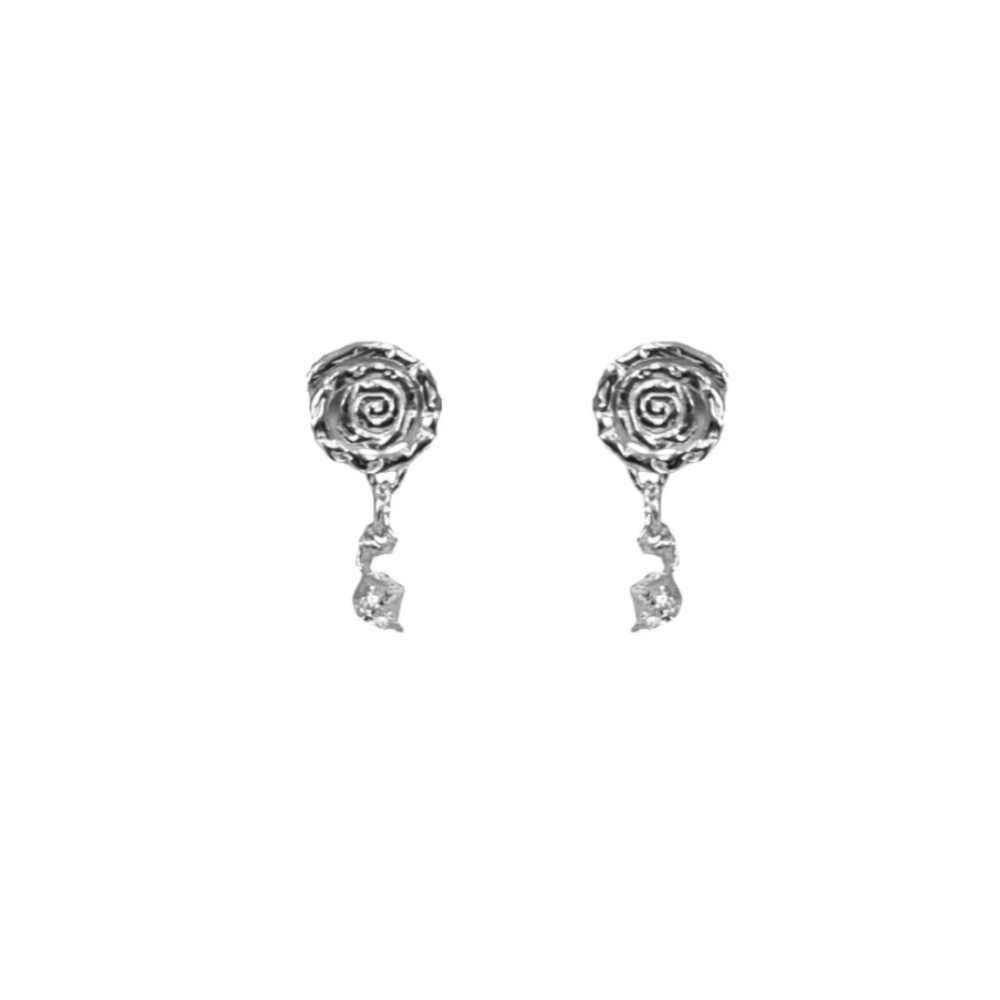 Twirly earrings