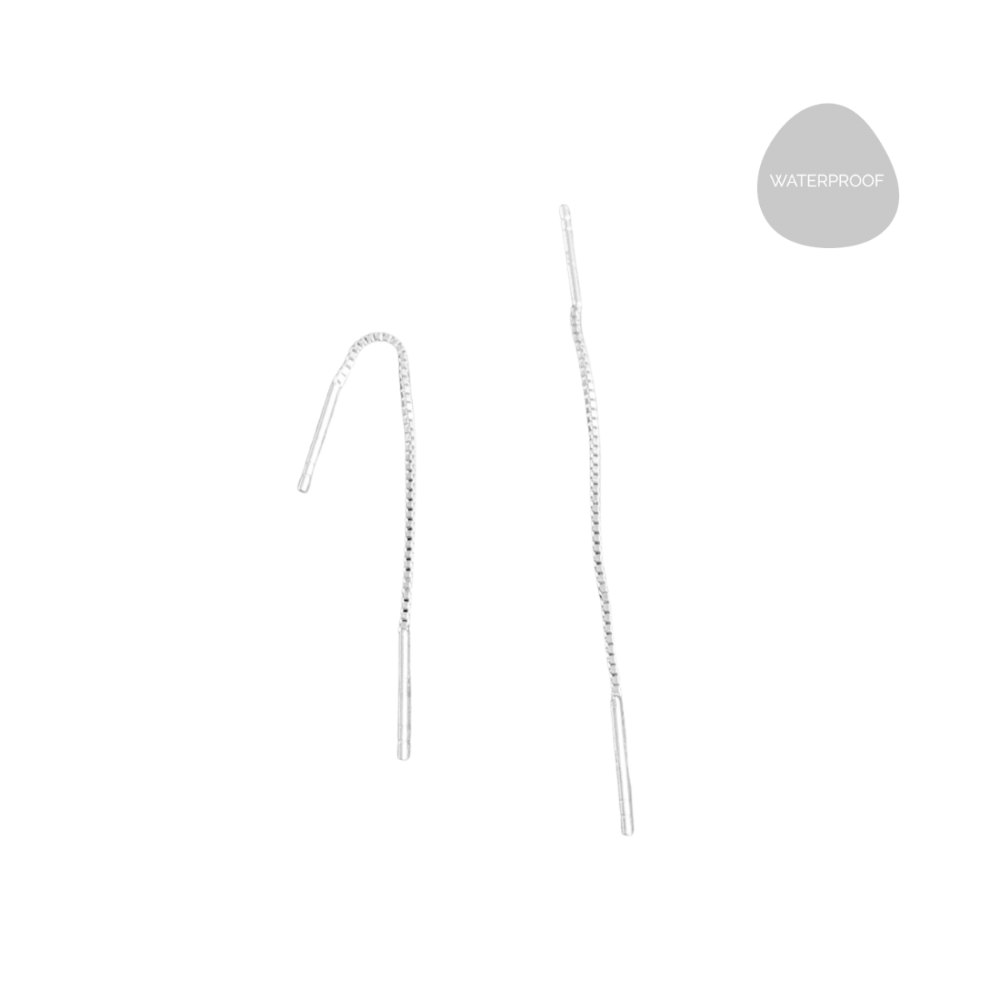 Boxchain earrings