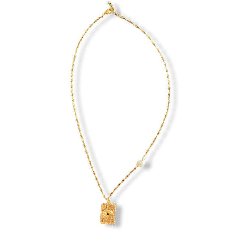 All eyes on me necklace