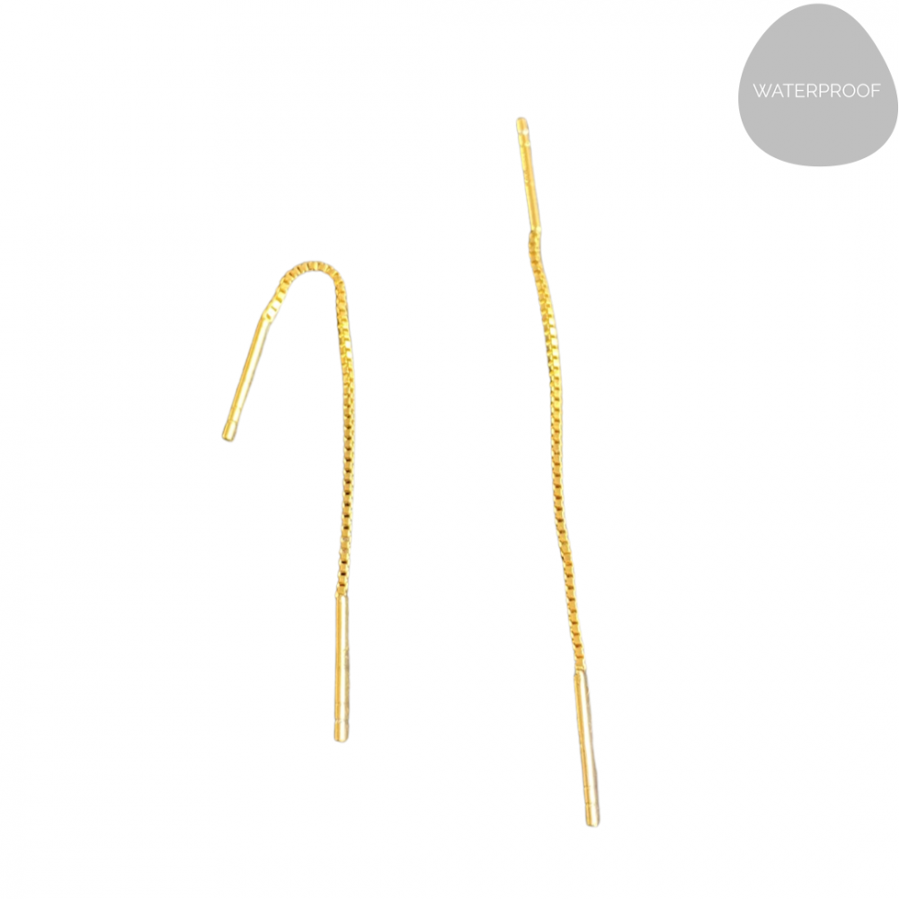 Boxchain earrings