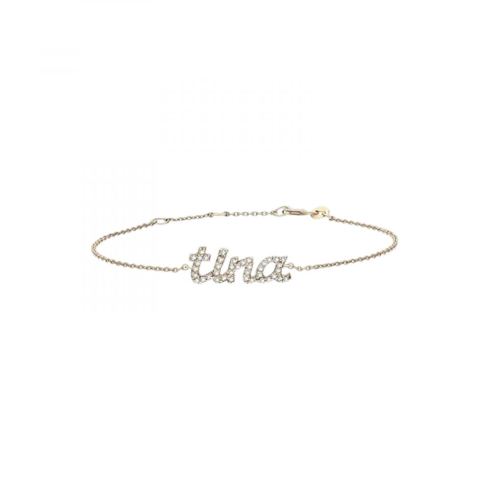 Diamant love letter bracelet