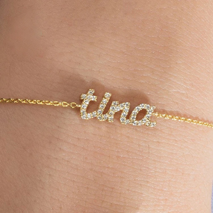 Diamant love letter bracelet