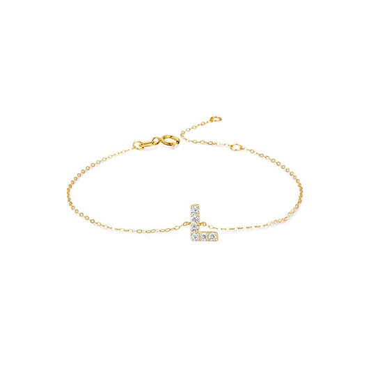 Initial diamantarmbånd
