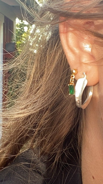 Smaragd earrings