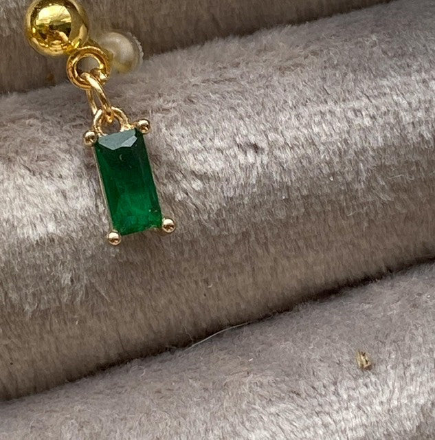 Smaragd earrings