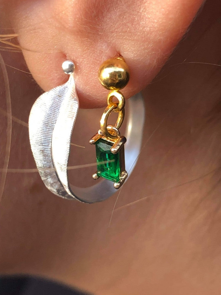 Smaragd earrings