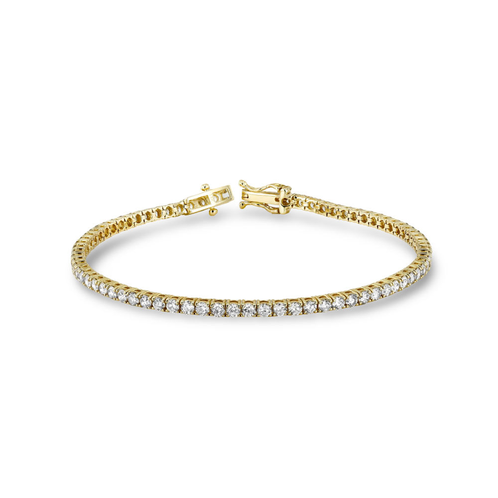 Tennis diamantarmbånd