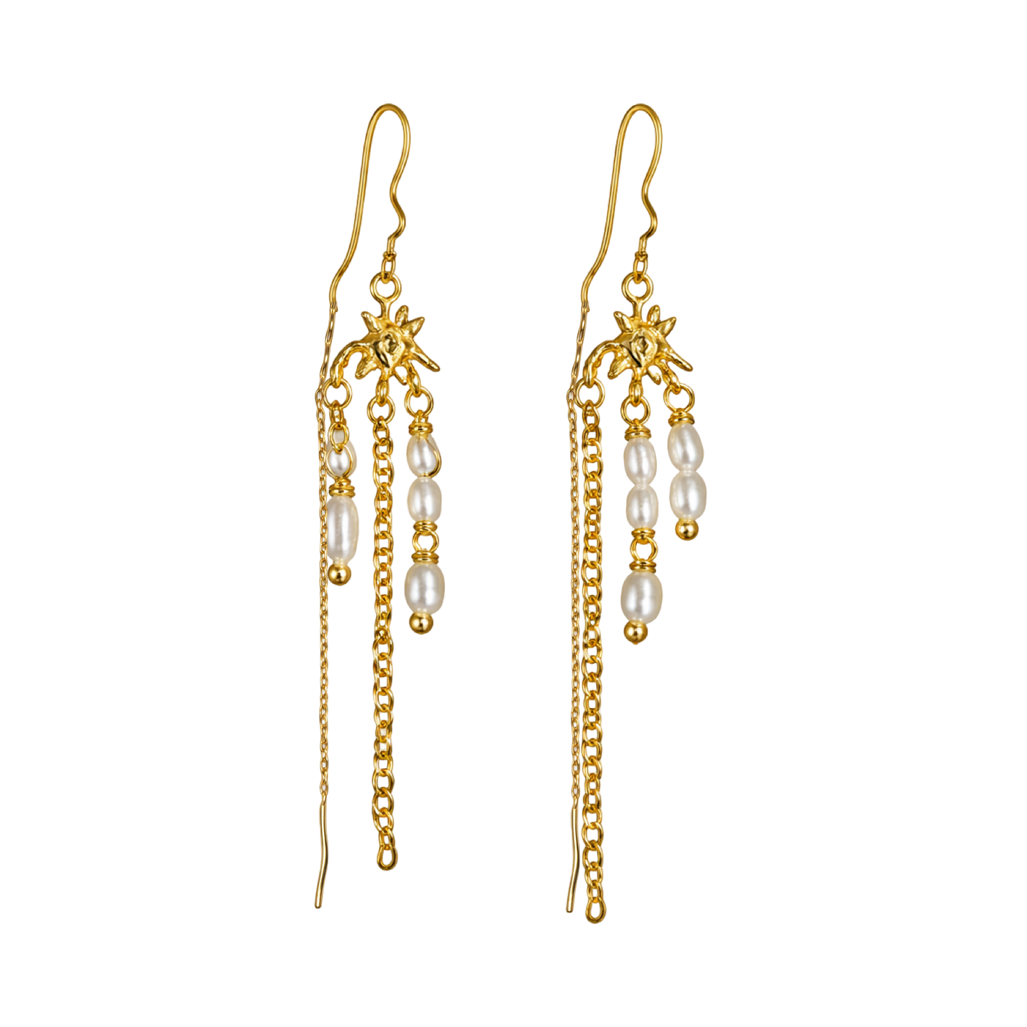 Luna Cascade earrings