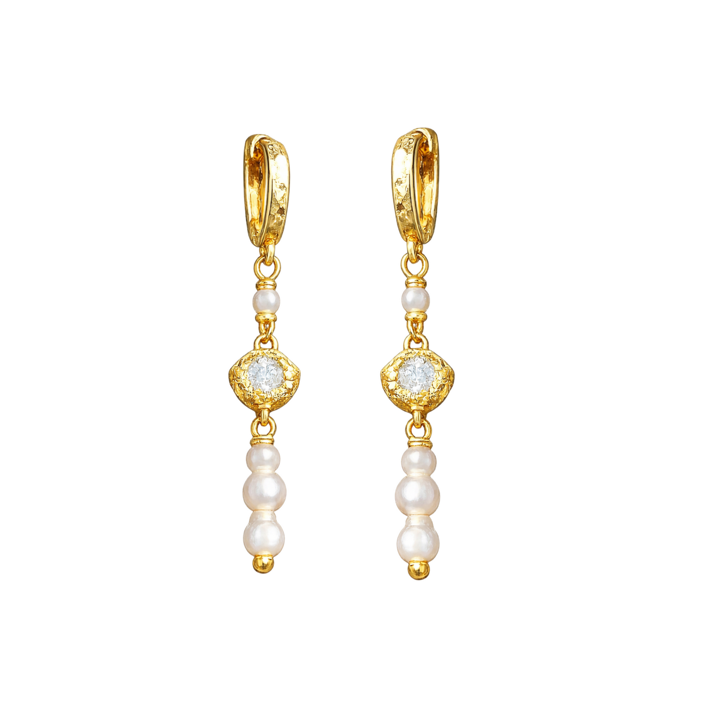 Soleil Pearl earrings