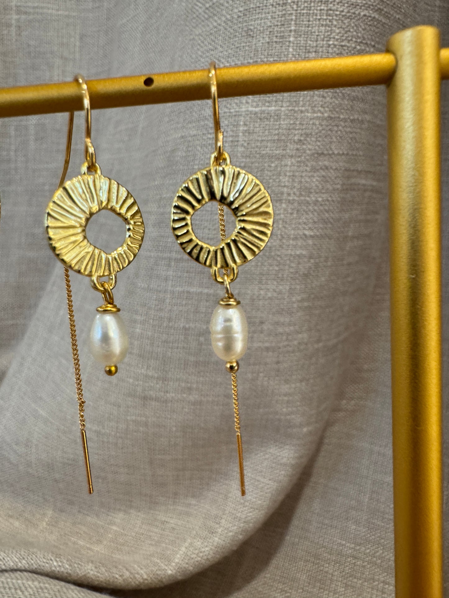 Golden Halo earrings