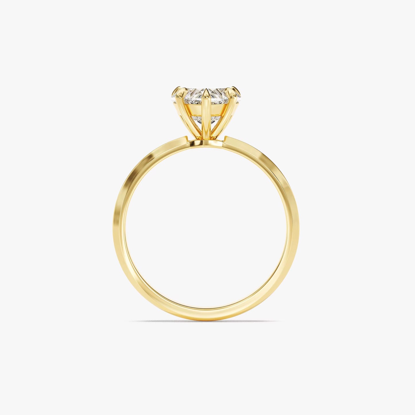 Heart Cut diamantring