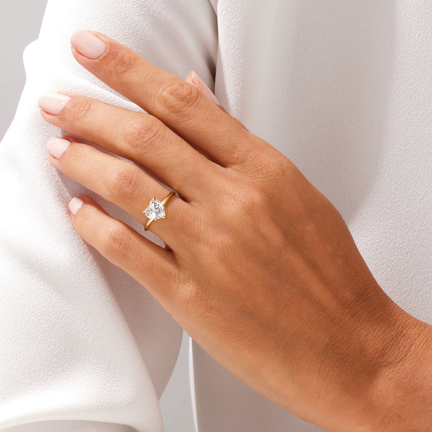 Heart Cut diamantring