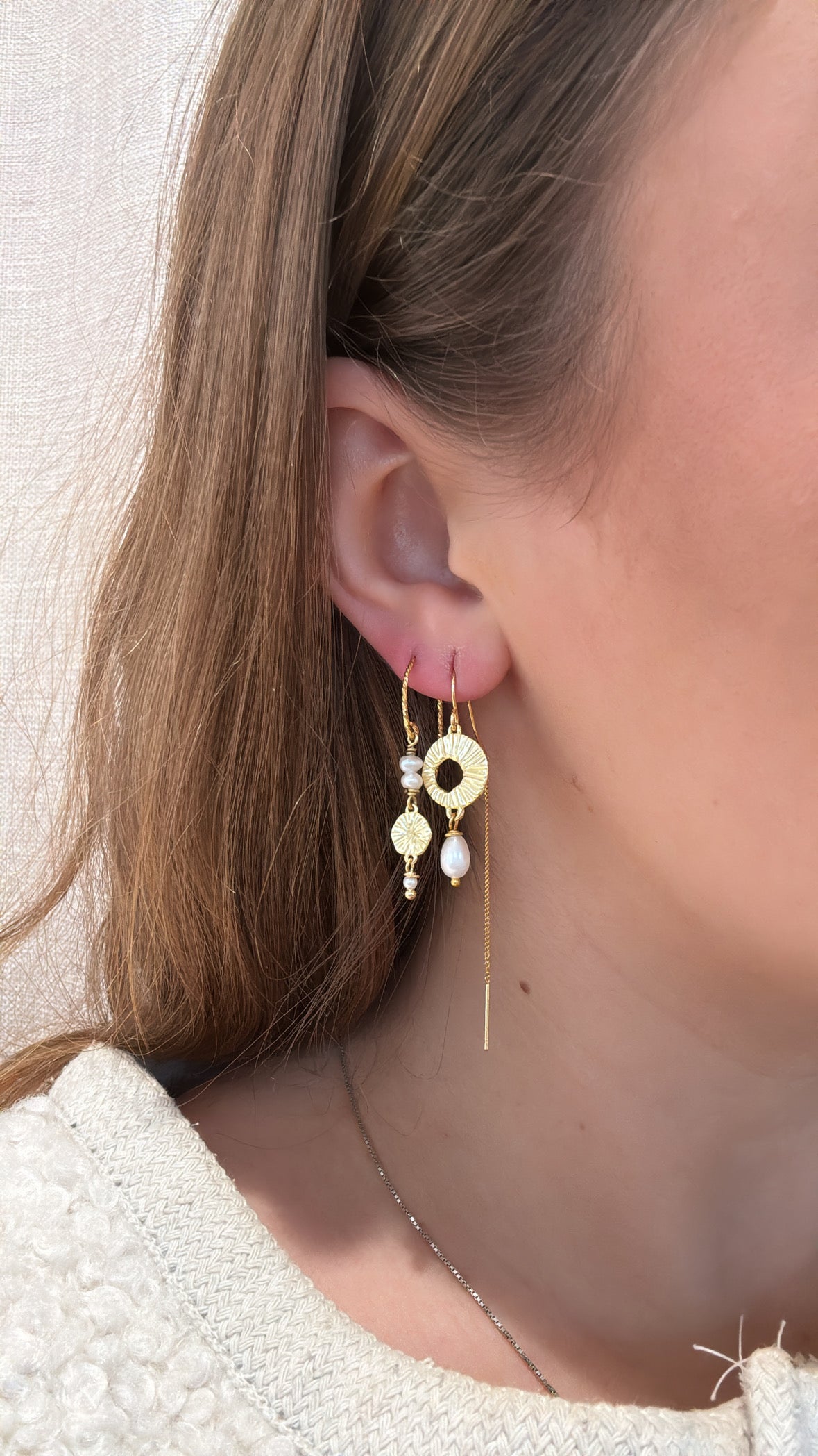 Golden Halo earrings