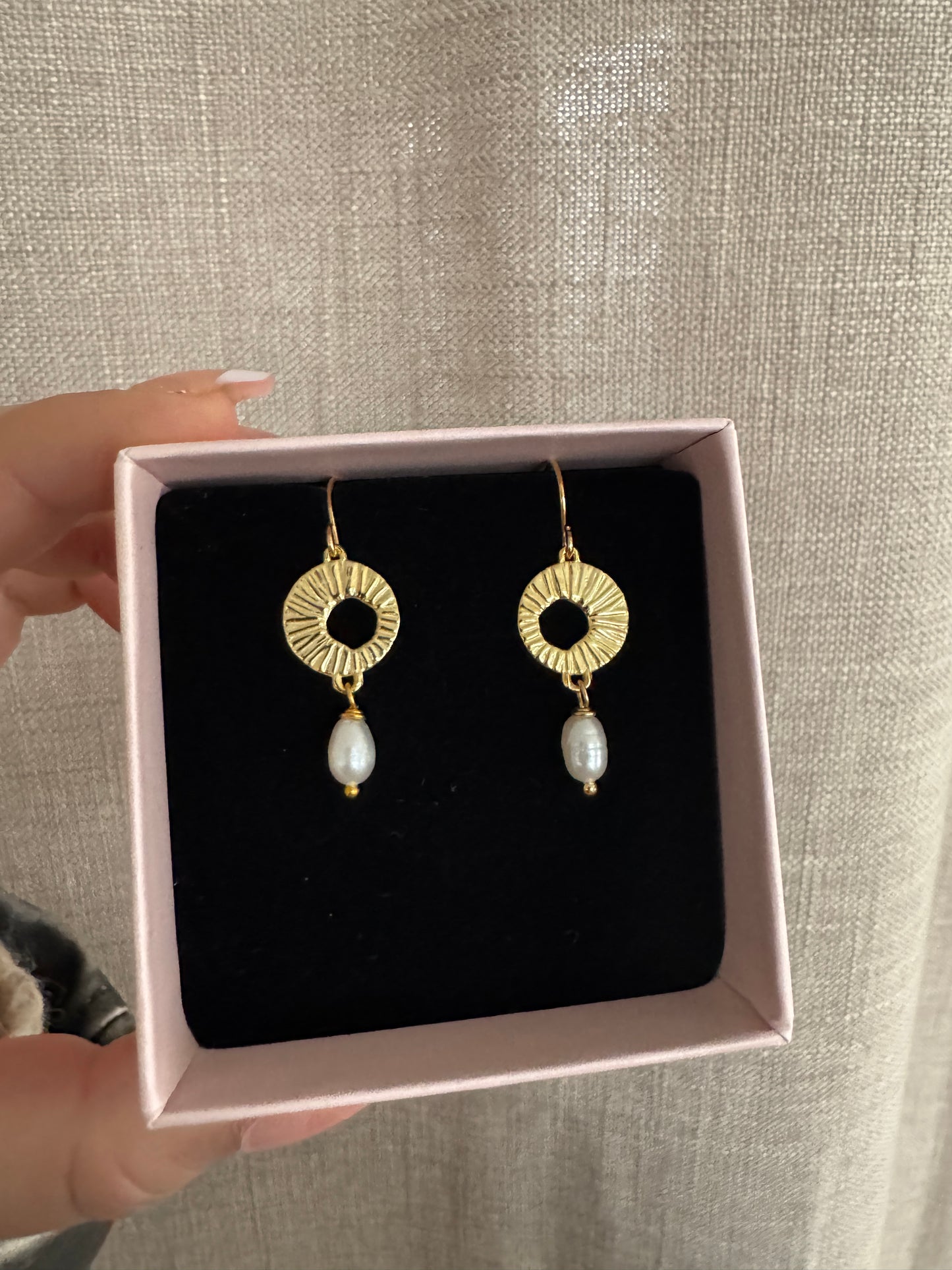 Golden Halo earrings
