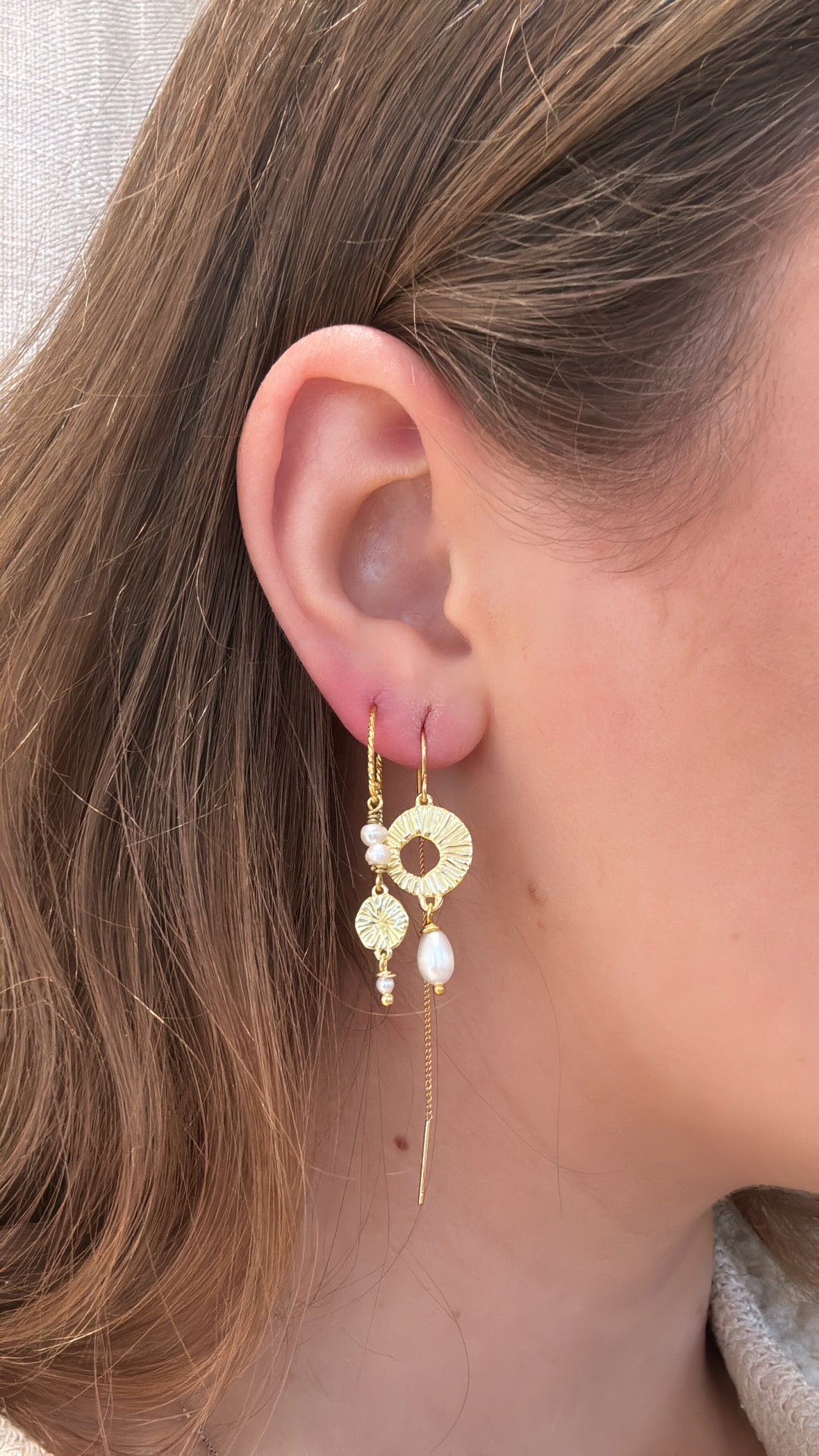 Golden Halo earrings